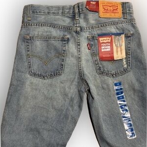 Levi’s 511 Youth Boys Denim Shorts size 12 New
